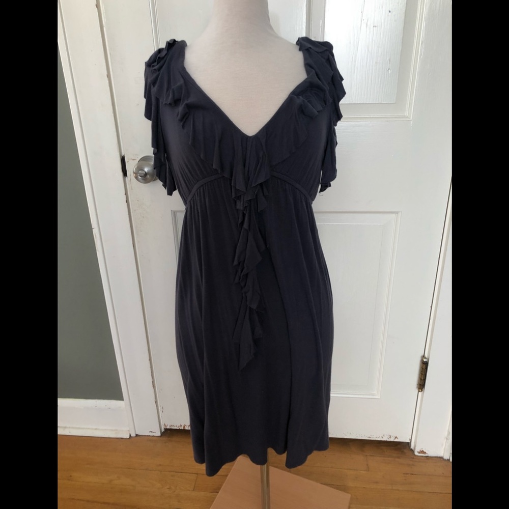 Flowy charcoal gray dress❤️
